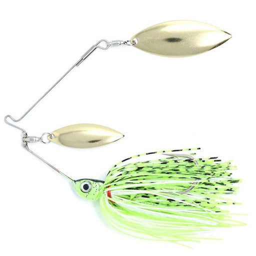Bass Assets True Spin Elite Spinnerbait- Chartreuse Shad