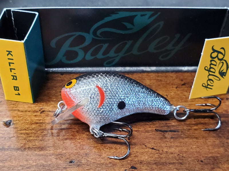 bergleys balsa wood fishing lures Bagley Rattlin' Kill'r B