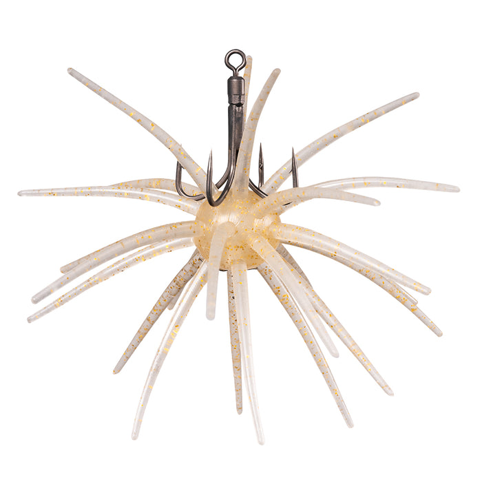BKK Hyperlatch Quad-Urchin Hook Rigged