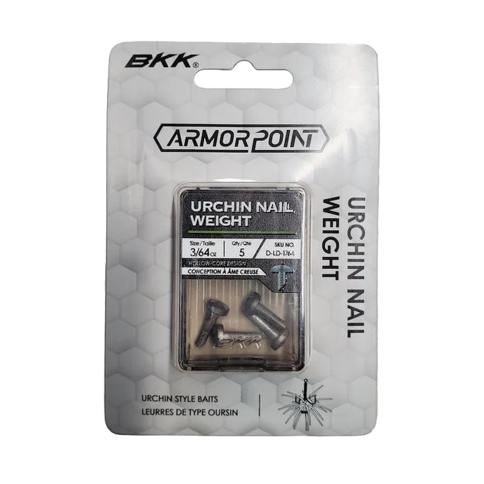 BKK Armor-Point Urchin Nail Weight- 3/64