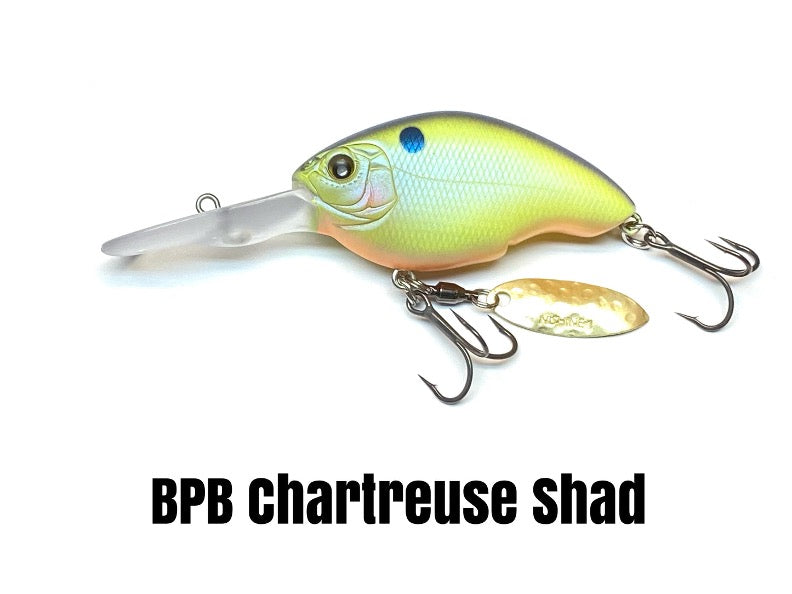 Baby Chippawa DD- BPB Chartreuse Shad