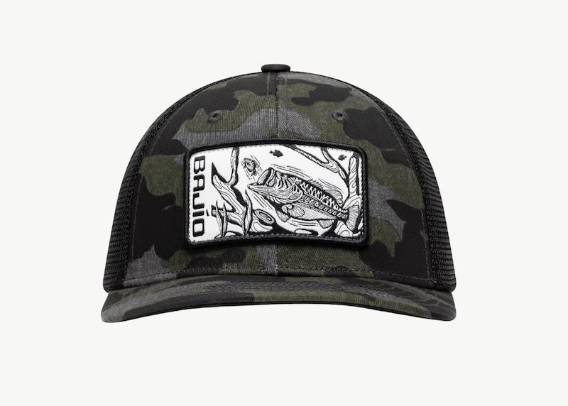 Bajio Largemouth Patch Trucker Cap