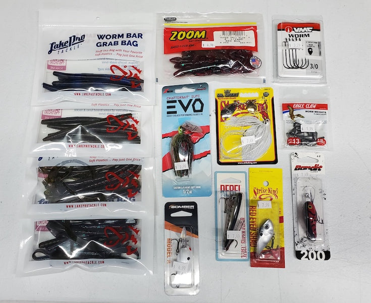 Lake Pro Tackle Bass Fishing Starter Kit