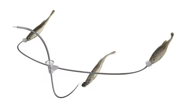 Berkley Triple Minnow Rig Kit- Electric Shad