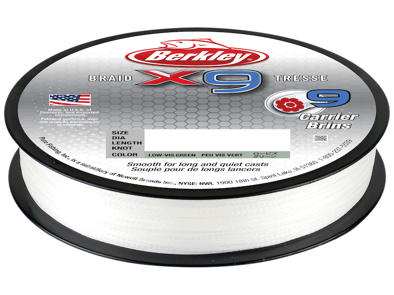 Berkley x9 Braid Crystal / 10lb