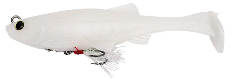 Biwaa Kapsiz HD Rigged Swimbait- Pearl White