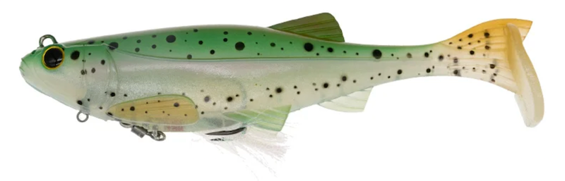 Biwaa Kapsiz HD Rigged Swimbait- Ghost Rainbow Trout