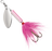 Blue Fox Whiptail Deep Runner Inline Spinner- Pink White