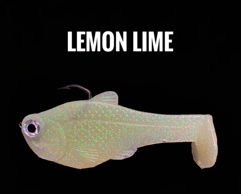 Bull Shad Swimbaits Nacho- Lemon Lime