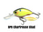 NIshine Chippawa DD Blade- BPB Chartreuse Shad