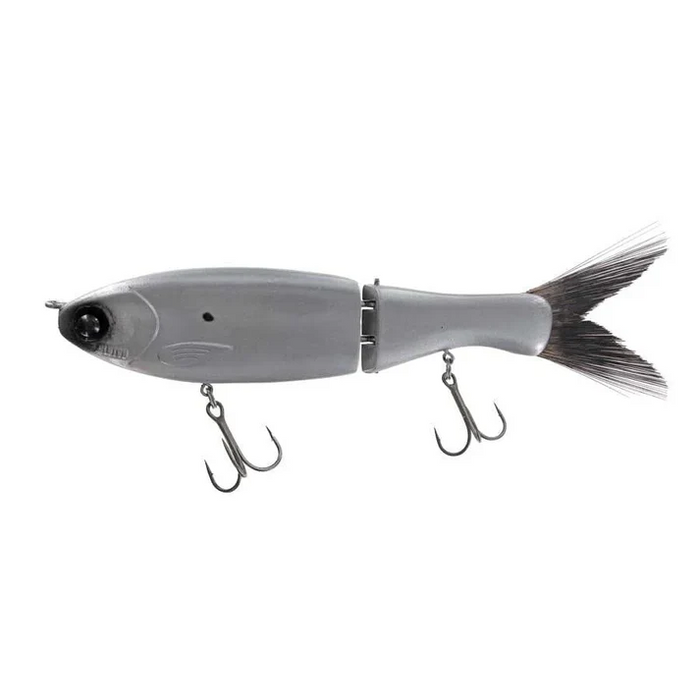 Clutch Swimbait Co. Darter Glide Bait- Salty Chrome