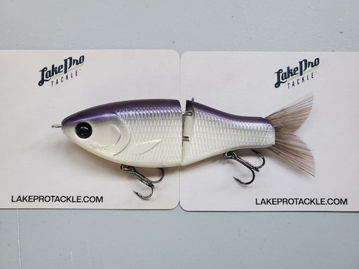 Clutch Swimbait Co. Eco Glide Bait- Purple Back