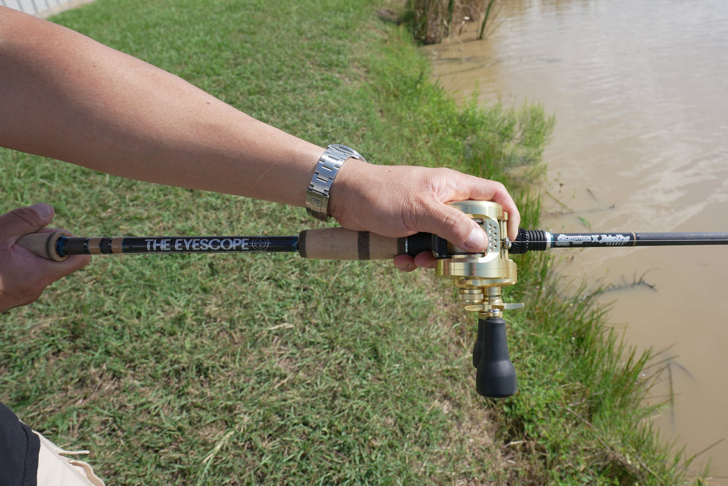 The Eyescope Swimbait Casting Rod