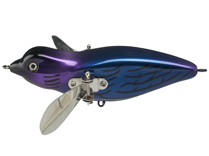 Defiant Bird Topwater Crawler- Black Bird