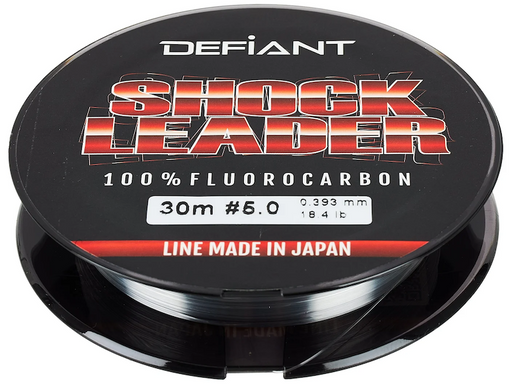 Defiant Shock Leader 100% Fluorocarbon