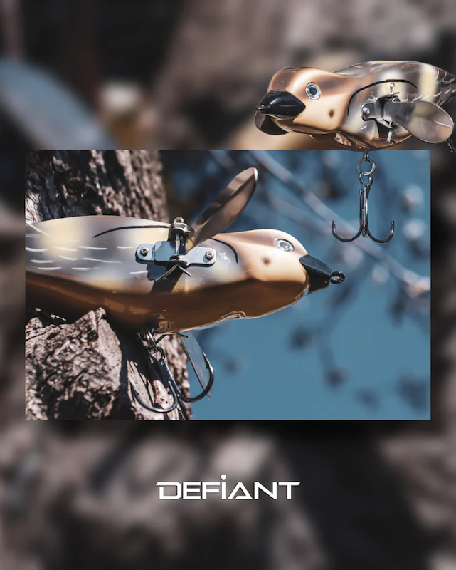 Defiant Baby Bird Topwater Crawler Baby Goose 4