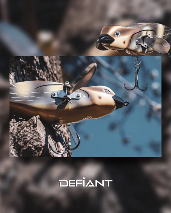 baby bird fishing lures Defiant Baby Bird Topwater Crawler Baby Goose 4