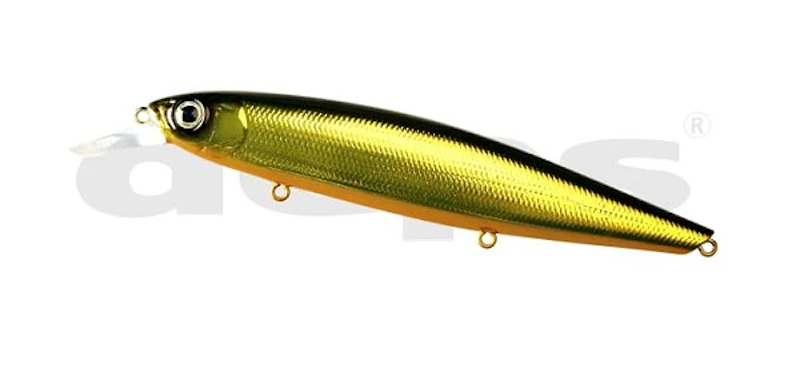 Deps Balisong Minnow- Black Gold