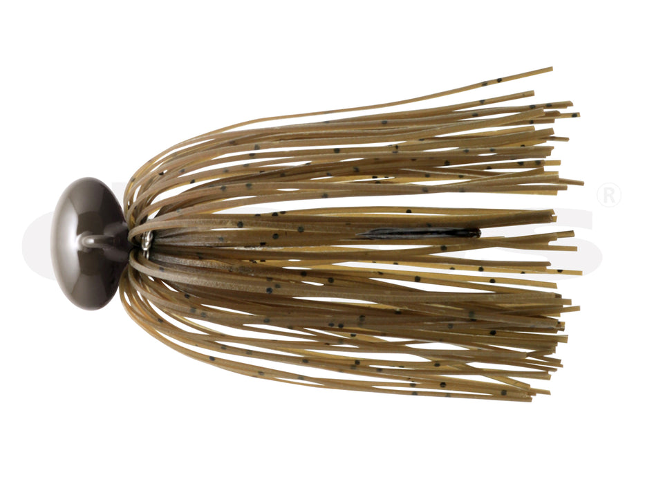 Deps Hyper Football Jig- Green Pumpkin Seed