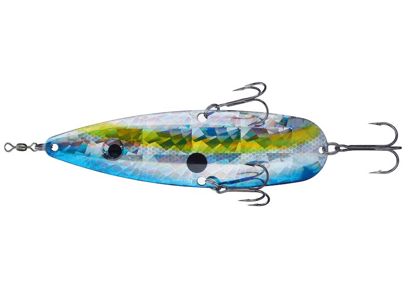 falcon fishing hooks Dixie Jet Falcon Spoon Shattered Glass Sexy Shad