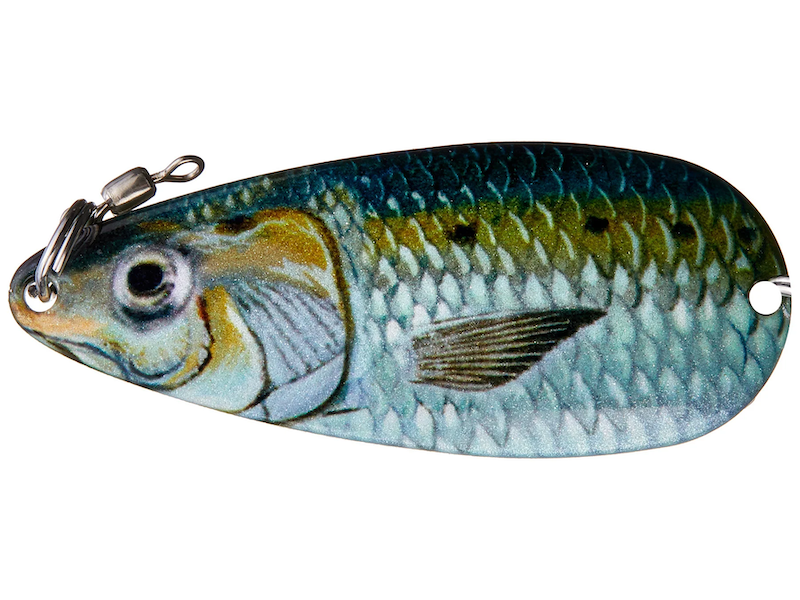 Dixie Jet Pro Series Gizzard Spoon- Real Shad