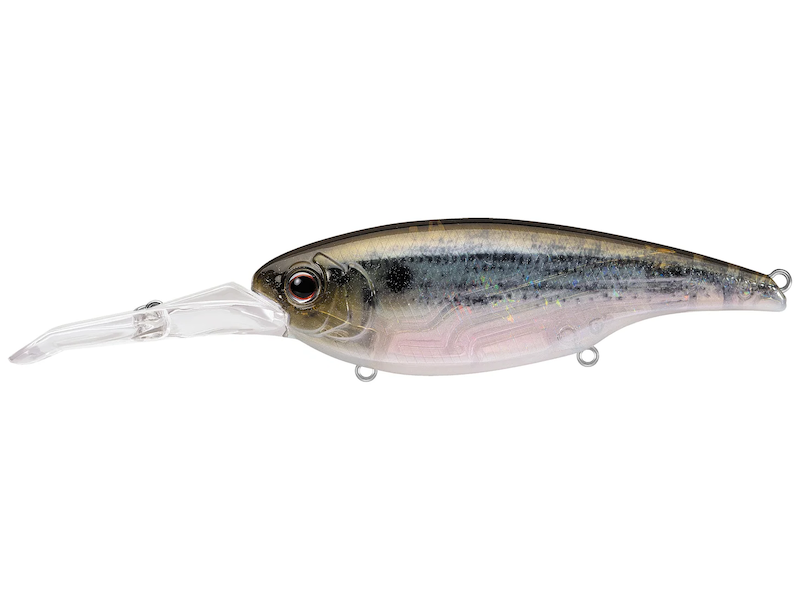 Evergreen Deep Diving X-Over Crankbait- Ghost Threadfin Shad