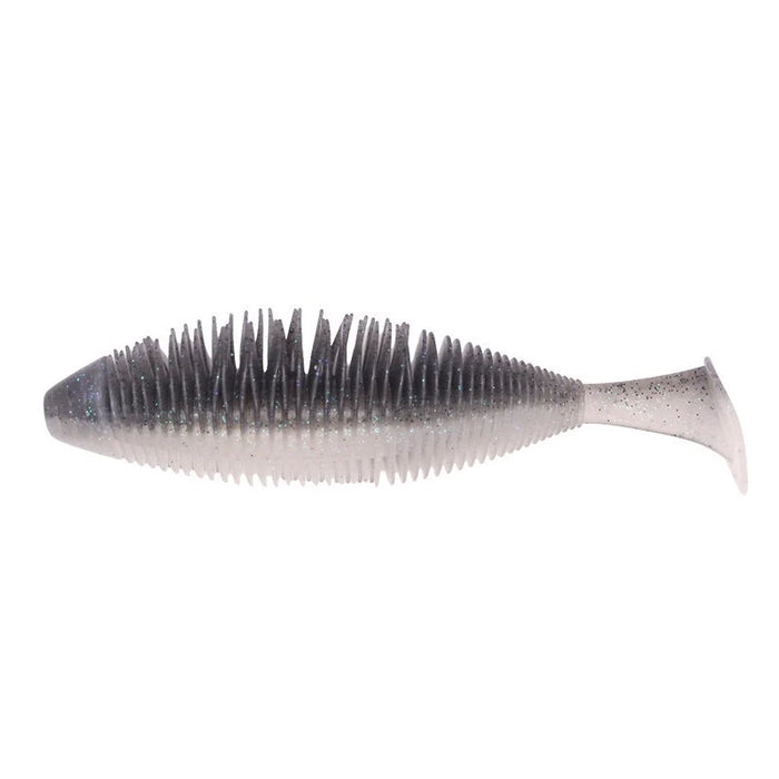 Geecrack Bellows Shad Swimmer- Electric Shad