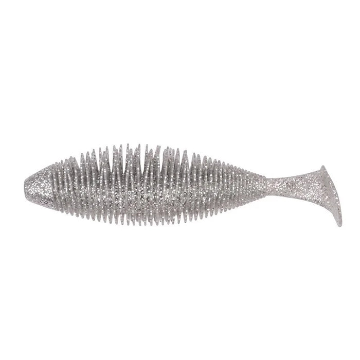 Geecrack Bellows Shad Swimmer- Tinfoil