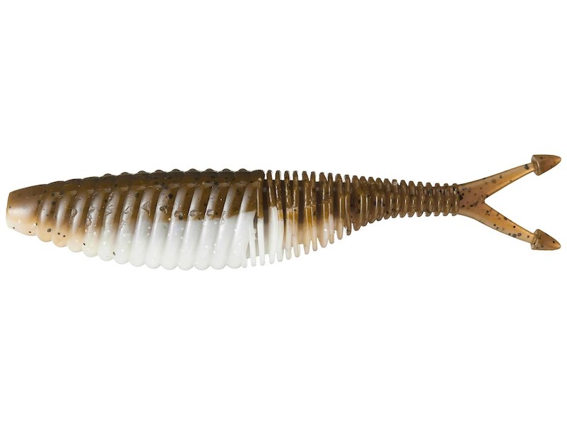Geecrack Bellows Vibe- Green Pumpkin Shad