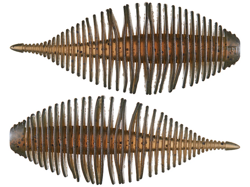 Geecrack Bellows Gill Floating Elastomer- Green Pumpkin