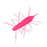 Geecrack Imo Kemushi Floating Worm- Clear Pink