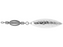 Geecrack Stealth Weight Blade- Silver