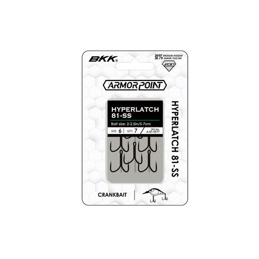 BKK Armor-Point Hyperlatch 81-SS Treble Hook