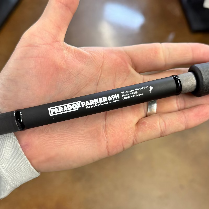 スタジオコンポジット　パーカー　M Studio Composite Paradox Parker Casting Rods — Lake Pro Tackle