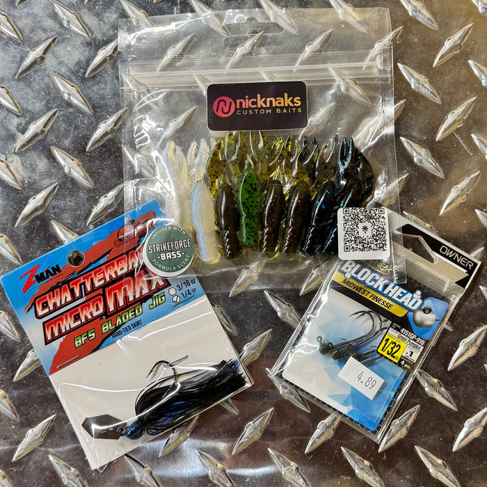 Nicknaks Ned Craw Sampler Packs