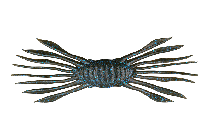 Jackall Drift Crab- Dark Green Pumpkin Blue Flake