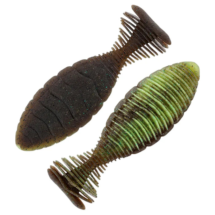 Jackall Shibo Flat- Green Pumpkin Chart