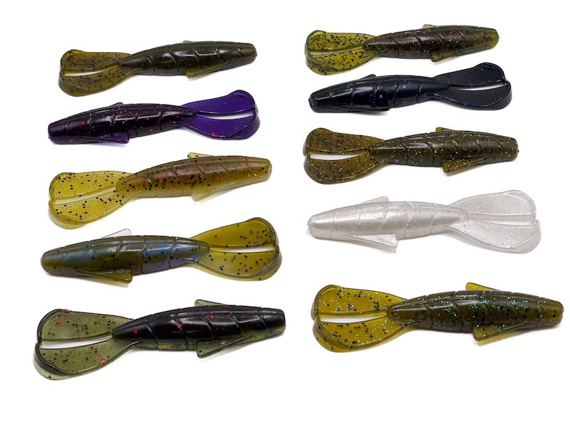 cascade lake fishing lures Lake Fork Pro Craw Magic Craw Swirl 3.5