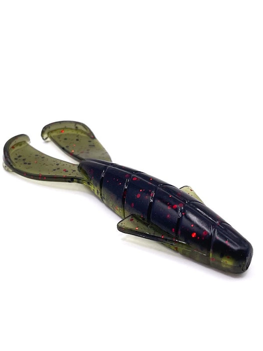 thumbnail image 2 of Lake Fork Trophy Lures 4\" Ring Fry Green Pumpkin 2 of 11