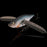 Mat Blue Shiner Megabass Respect Color 93- I Wing 135