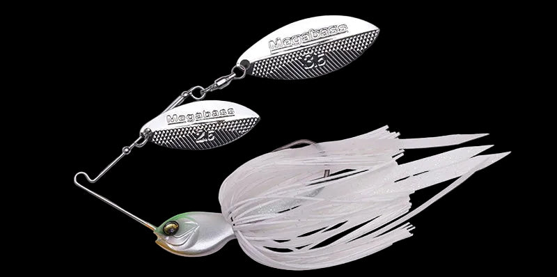 Megabass SV-3 Spinner Bait- Pearl Shad