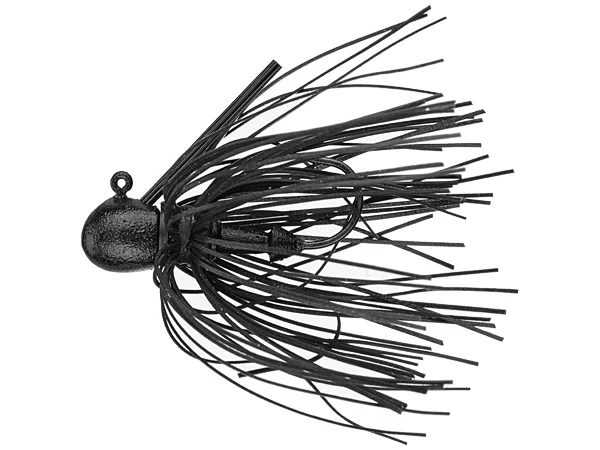 bass patrol lures Missile Baits Ike's Micro Jig 3/16 oz / Straight Black