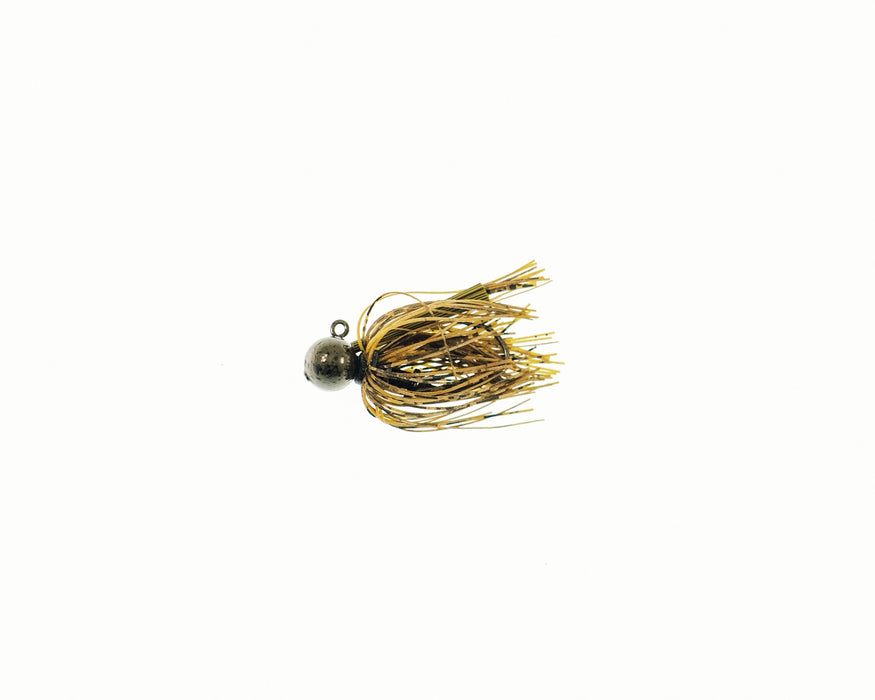 Missile Baits Ike's Micro HD Football Jig- Green Pumpkin