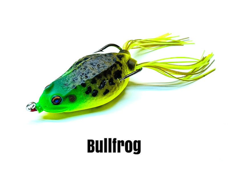 basd fishing frog lure Nishine Lure Works BQ Frog Albino Frog