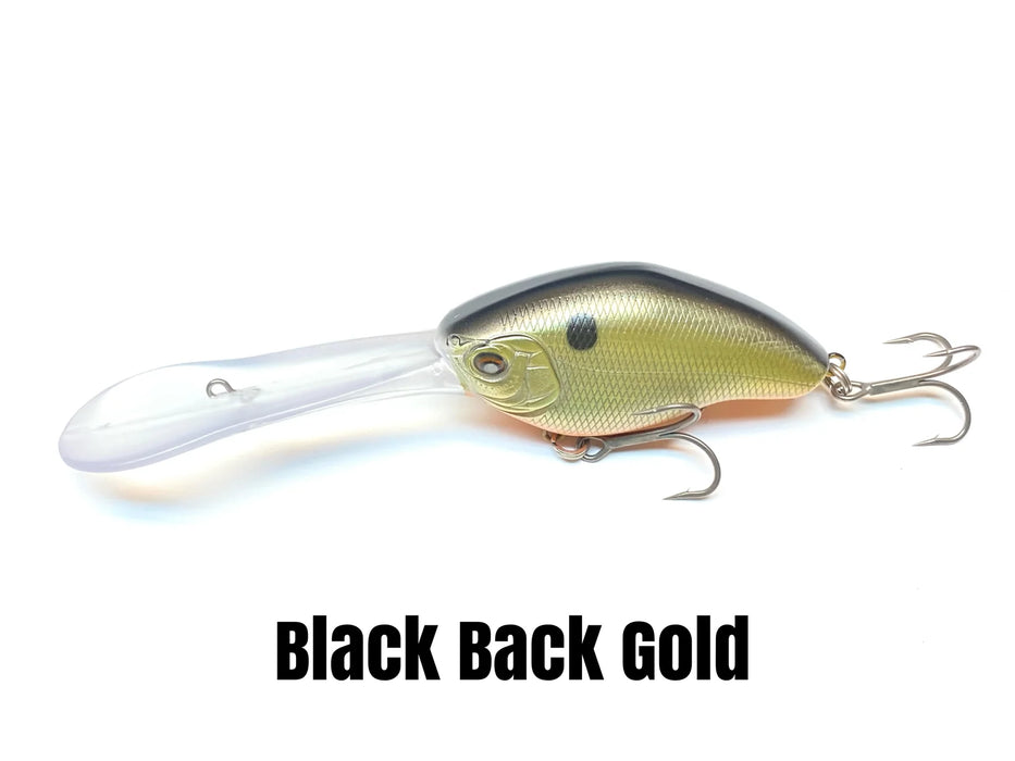NIshine Chippawa XDD Crankbait- Black Back Gold