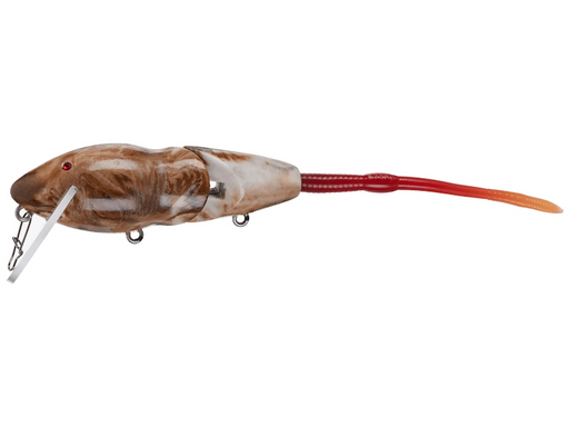 PB Rat 2pc Mini Rat Wakebait- Brown White