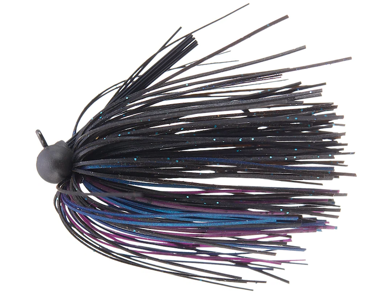 Queen Tackle Tungsten Finesse Peanut Jig- Black Magic Special