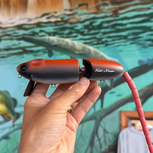 Rat Fishing Lure Orange color