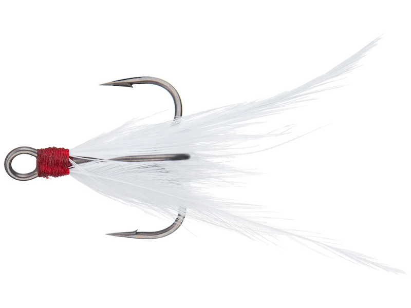 Ryugi Pierce Feathered Treble Hooks — Lake Pro Tackle