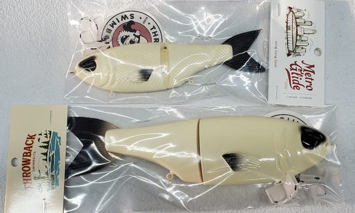 Throwback Swimbaits Retro Glide- Size Comparison